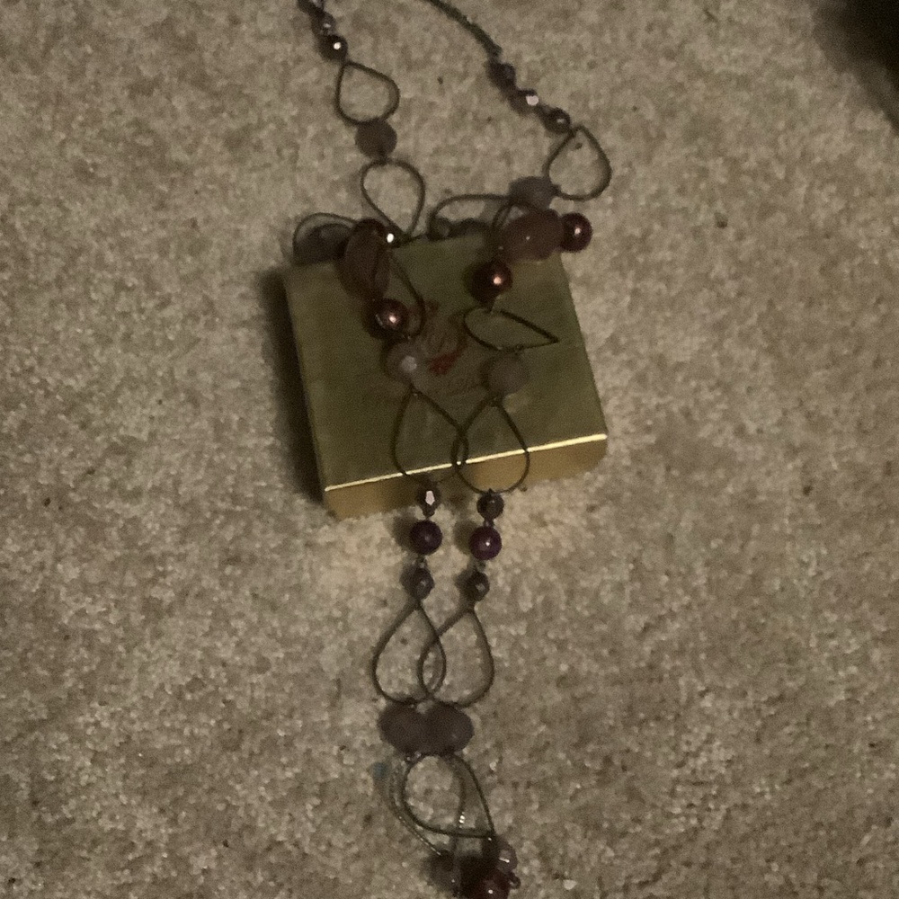 Elegant Purple Necklace
